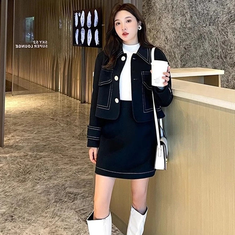 Spring Autumn Feminine Fashion - مراجعة Women Fashion Jeans Top وسعره