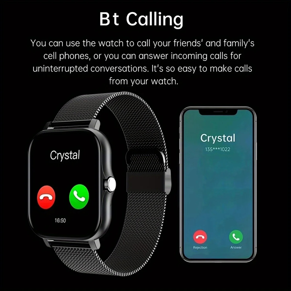Smart Watch For Android IOS Wa - مراجعة Women Fashion Zone وسعره