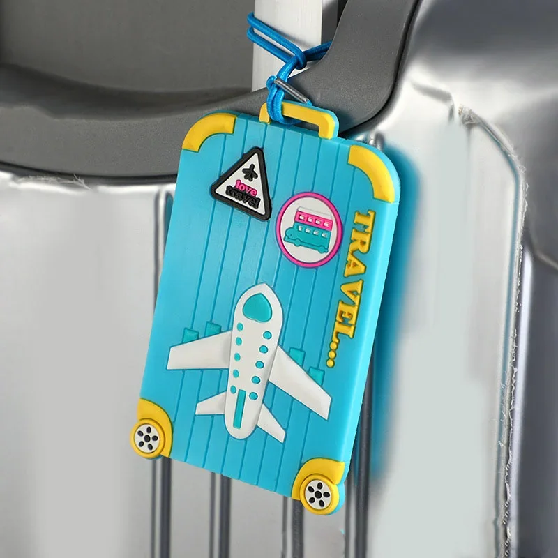 2024 PVC Cute Luggage Tags Tra - مراجعة Women'S Fashion Labels وسعره