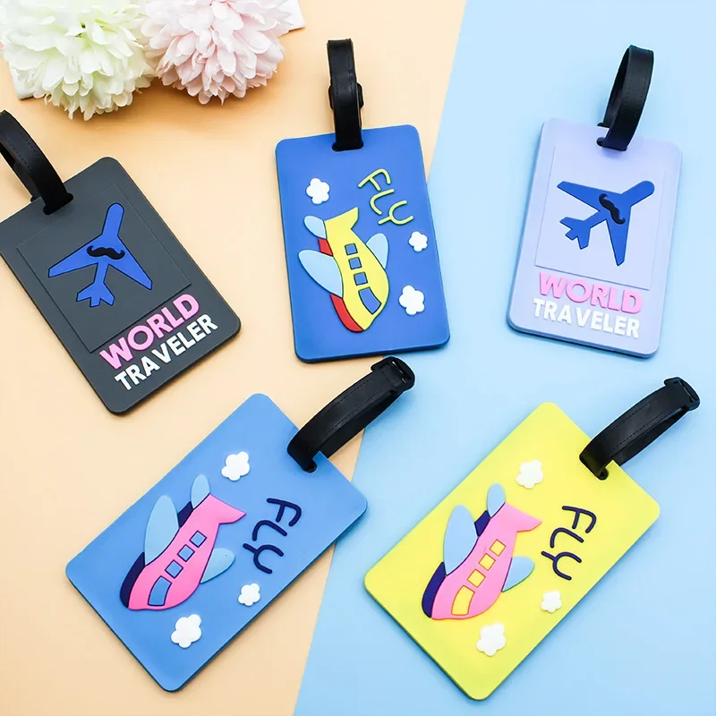 2024 PVC Cute Luggage Tags Tra - مراجعة Women'S Fashion Labels وسعره