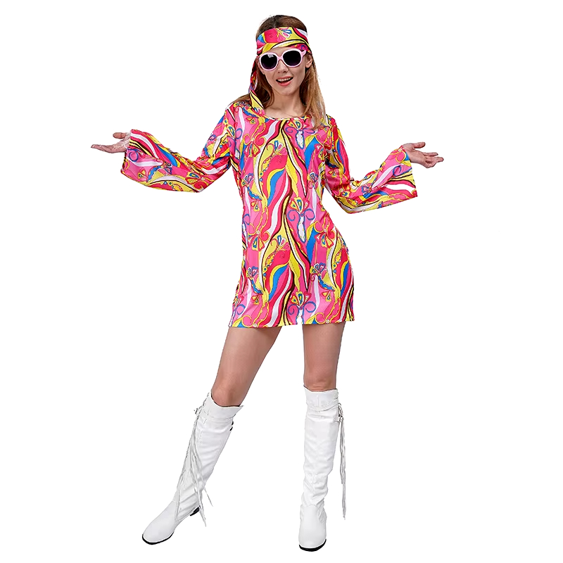Hippie Cosplay Costumes 1960s  - مراجعة Women'S Fashion In The 1960S وسعره
