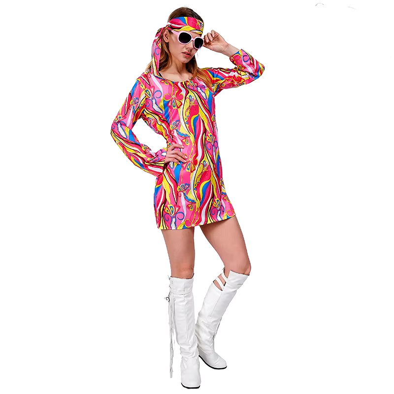 Hippie Cosplay Costumes 1960s  - مراجعة Women'S Fashion In The 1960S وسعره