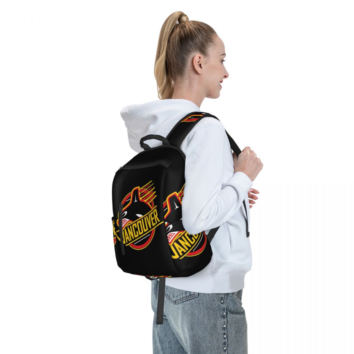 Rare Vancouver Hockey Canucks  - مراجعة Women'S Fashion Vancouver وسعره