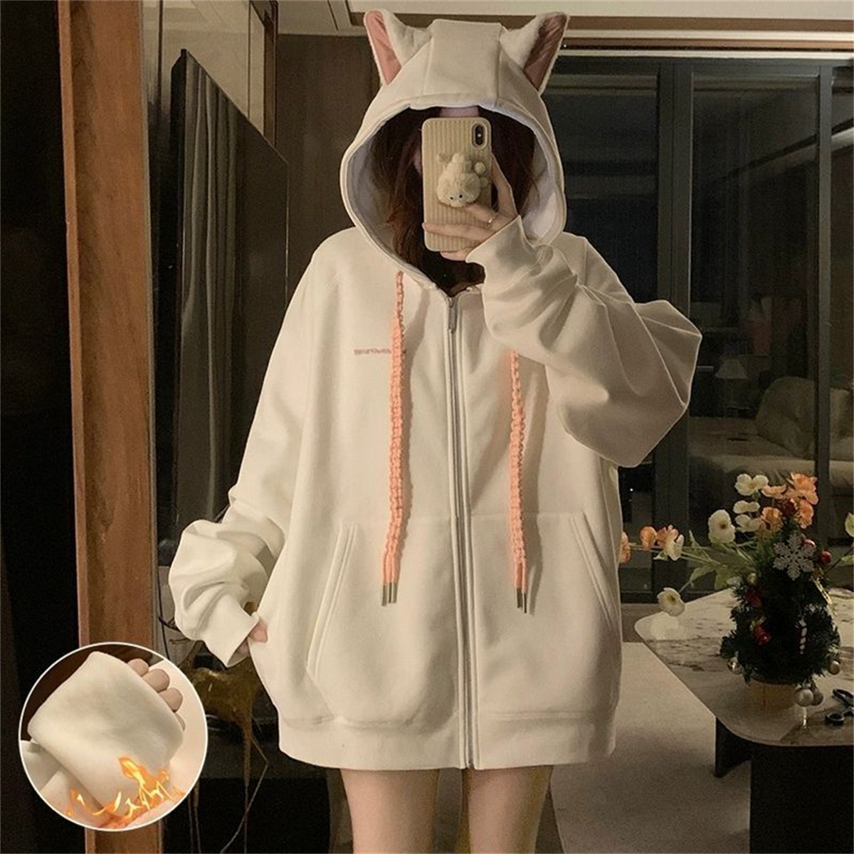 2025 Cute Girls Spring And Aut - مراجعة Women'S Fashion Zip Up Hoodies وسعره