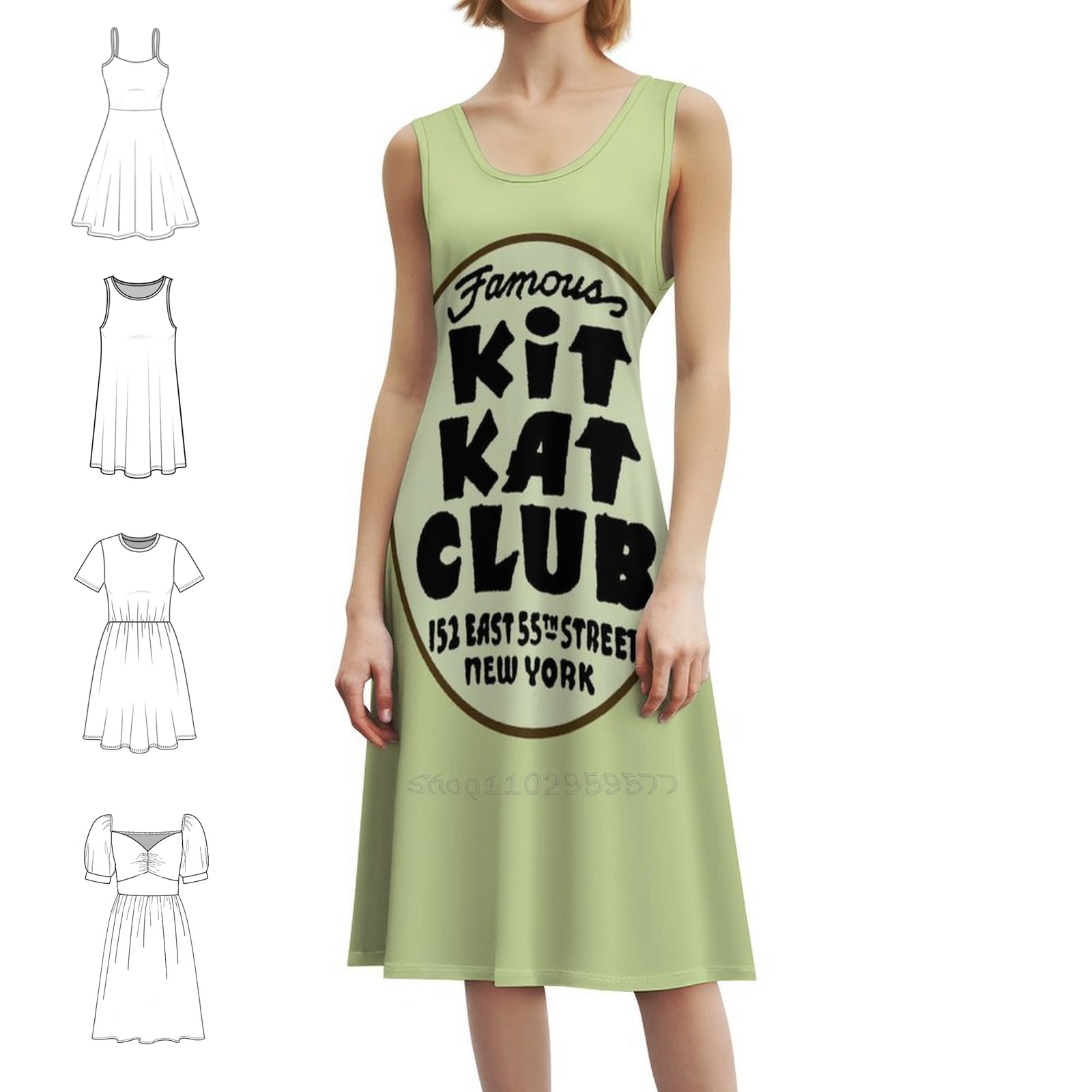 Famous Kit Kat Club-Advert Boh - مراجعة Women'S Fashion In The 1960S وسعره
