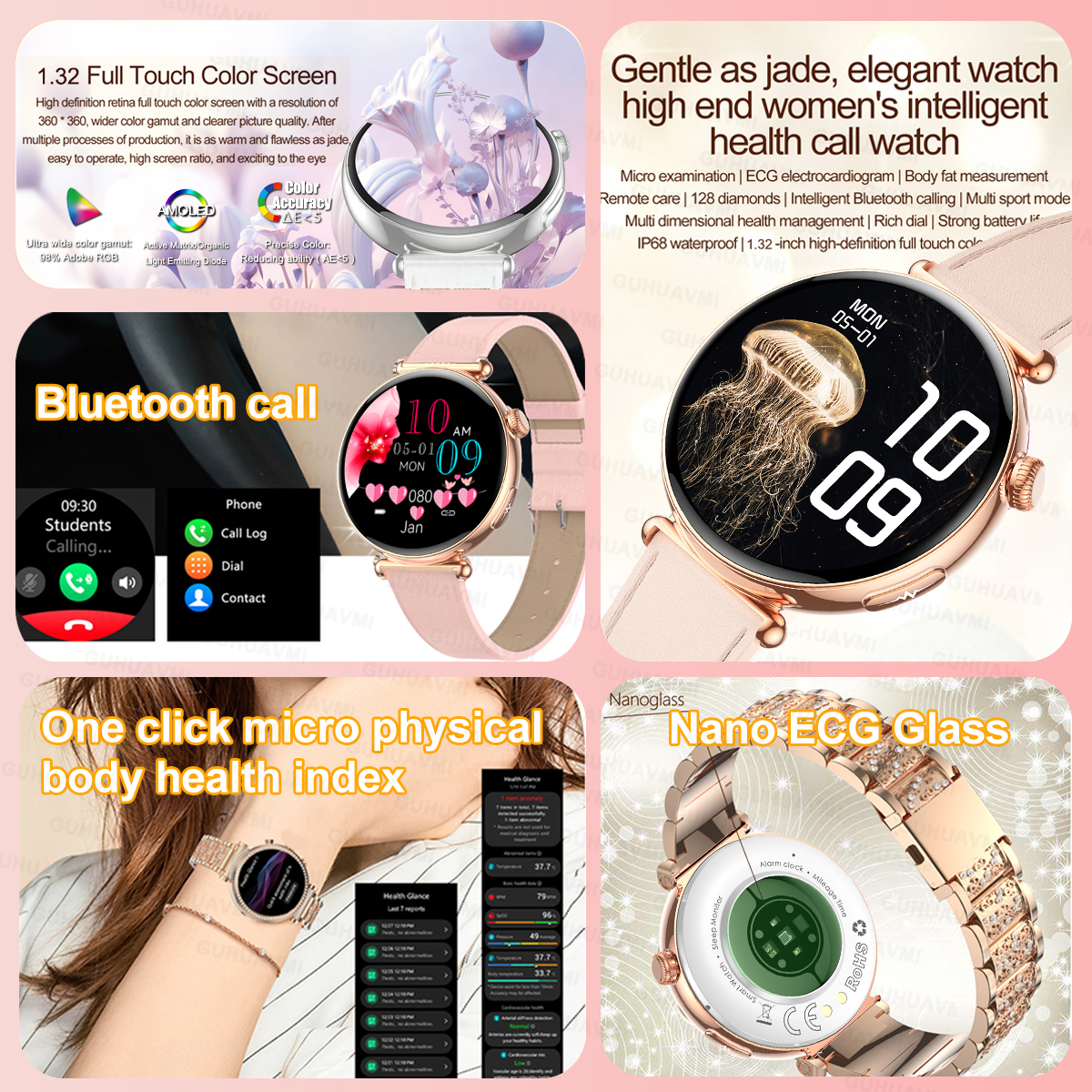 Smart Watch for Women Men PPG+ - مراجعة Women'S Fashion Retailers وسعره