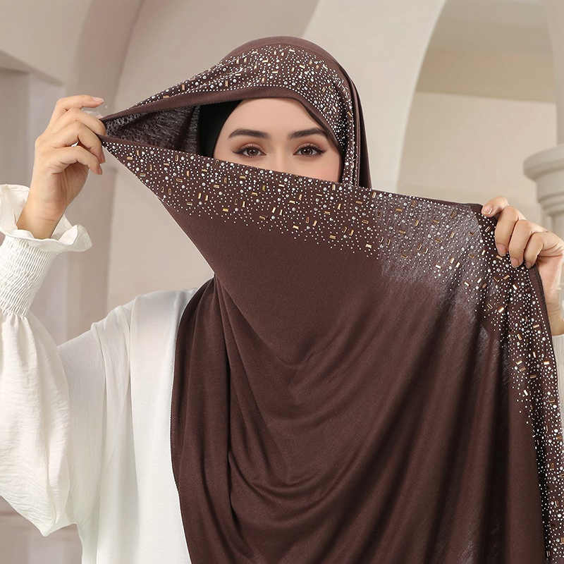 Ramadan Muslim Shimmer Rhinest - مراجعة Women'S Fashion Jersey وسعره