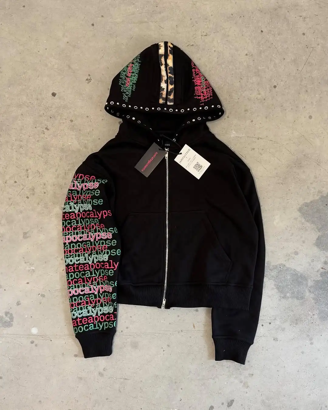 Eyehategarment Street Fashion  - مراجعة Women'S Fashion Zip Up Hoodies وسعره