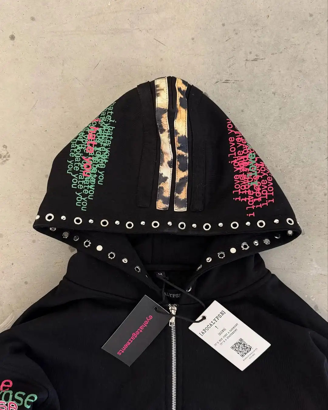 Eyehategarment Street Fashion  - مراجعة Women'S Fashion Zip Up Hoodies وسعره