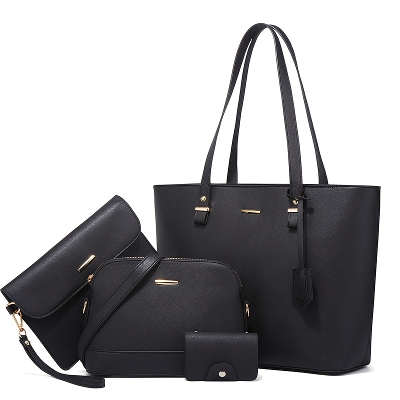 4pcs Fashion Women's Bag Sets  - مراجعة Women Fashion Handbags وسعره