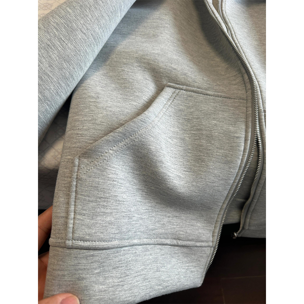 Women's Grey Hooded Coat Solid - مراجعة Women'S Fashion Zip Up Hoodies وسعره