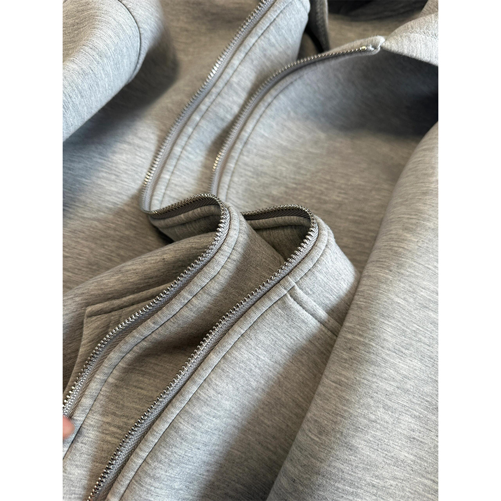 Women's Grey Hooded Coat Solid - مراجعة Women'S Fashion Zip Up Hoodies وسعره