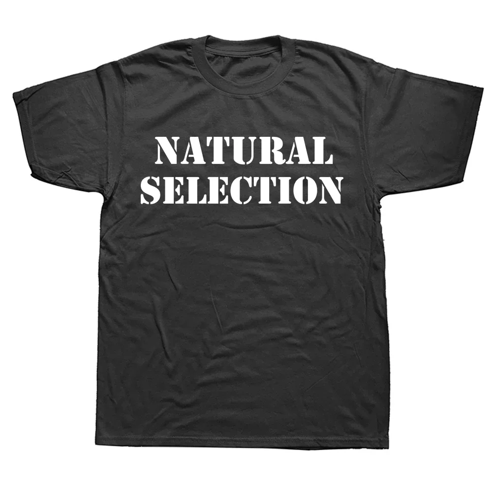 Natural Selection Text  T-shir - مراجعة Women Fashion Evolution وسعره
