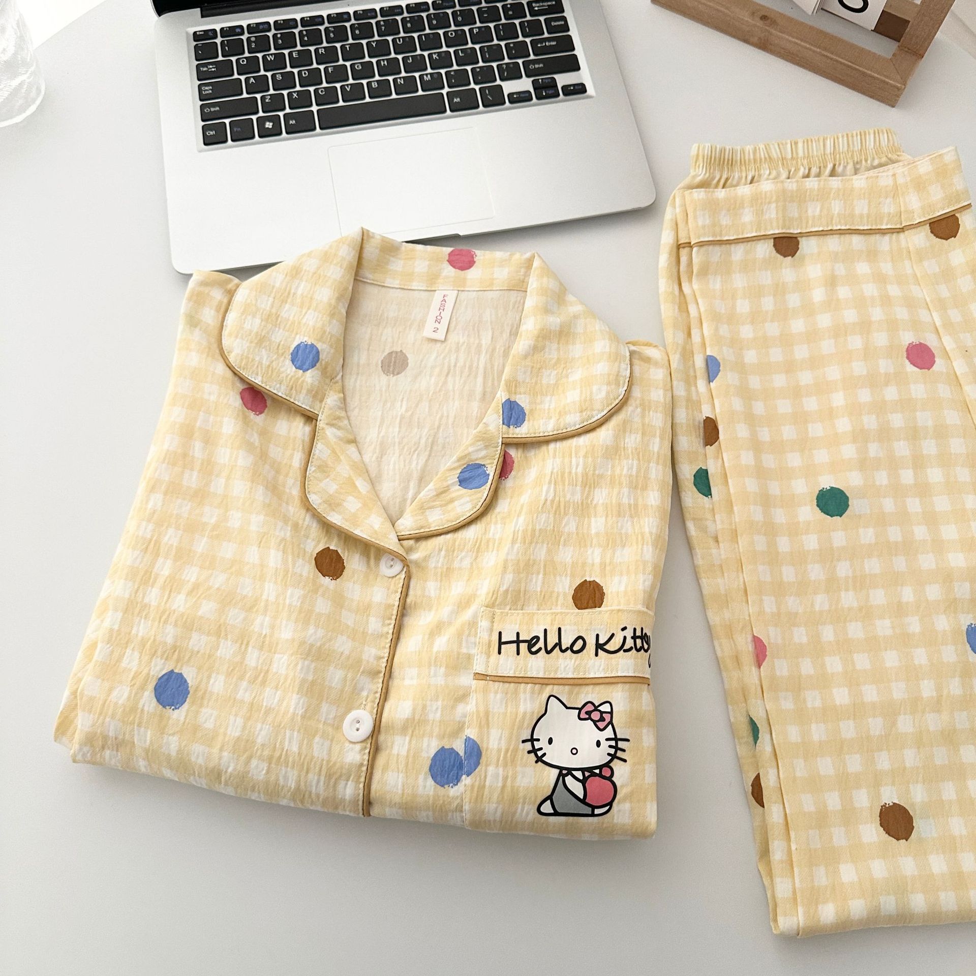 2Pcs Sweet Women Spring Autumn - مراجعة Women'S Fashion Pajamas وسعره