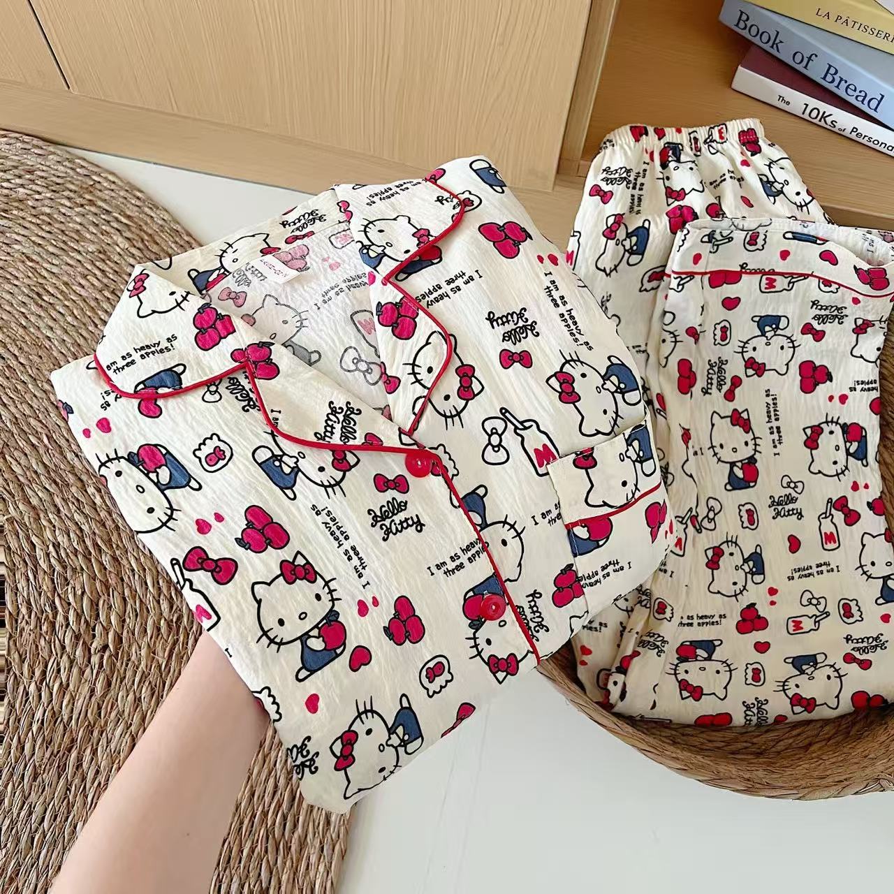 2Pcs Sweet Women Spring Autumn - مراجعة Women'S Fashion Pajamas وسعره
