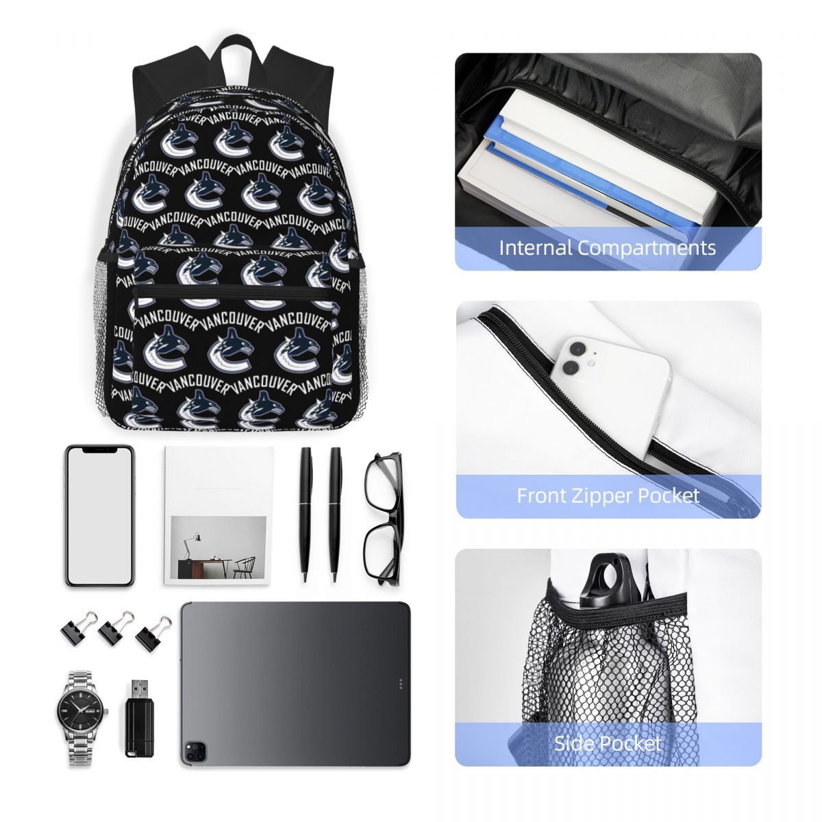 Vancouver Hockey Canucks Essen - مراجعة Women'S Fashion Vancouver وسعره