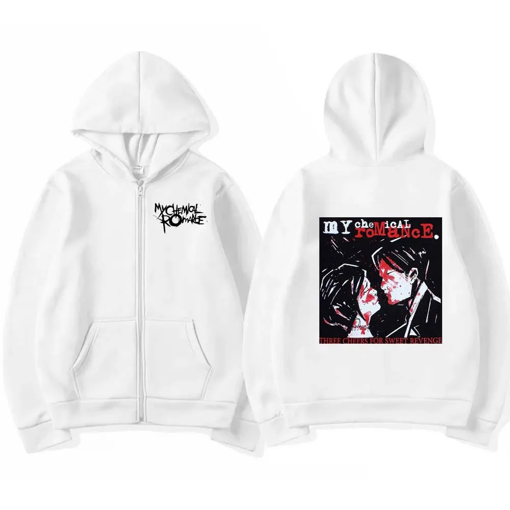 Rock Band My Chemical Romance  - مراجعة Women'S Fashion Zip Up Hoodies وسعره