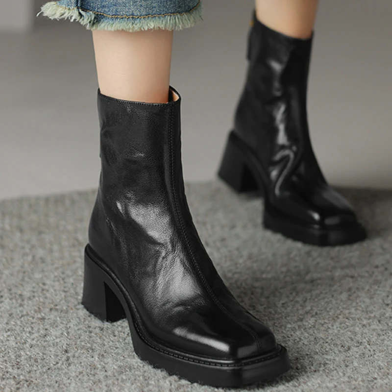 Autumn Vintage Thick Heel Wome - مراجعة Women'S Fashion Socks وسعره