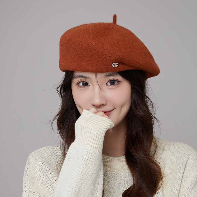 New Fashion Winter Wool Beret  - مراجعة Women'S Fashion Labels وسعره