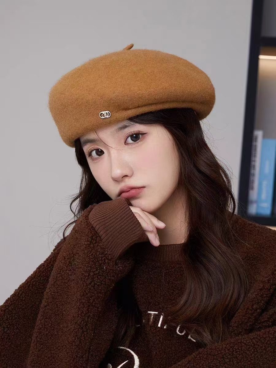 New Fashion Winter Wool Beret  - مراجعة Women'S Fashion Labels وسعره