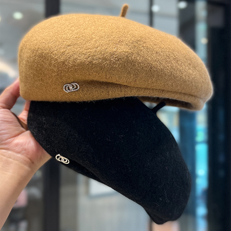 New Fashion Winter Wool Beret  - مراجعة Women'S Fashion Labels وسعره