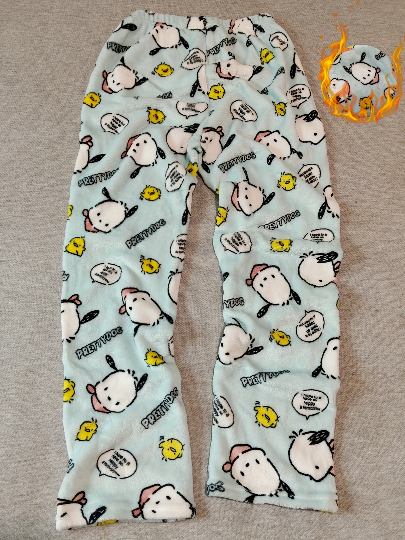 Sanrio Pochacco cartoon Patter - مراجعة Women'S Fashion Pajamas وسعره