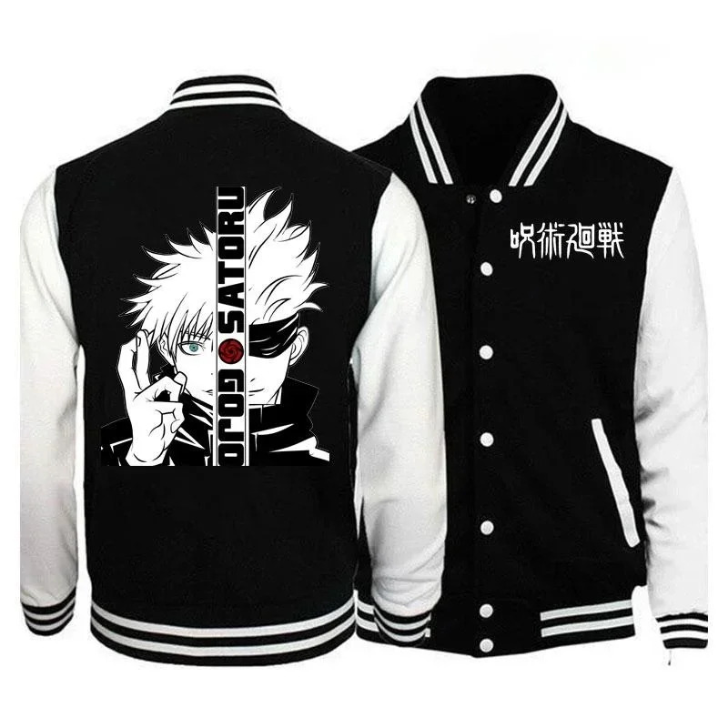 Anime Jujutsu Kaisen Gojo Sato - مراجعة Women'S Fashion Jersey وسعره