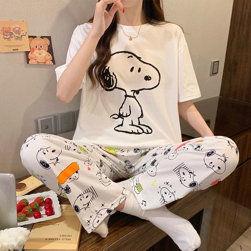 Anime 2026 New Snoopy Pajama S - مراجعة Women'S Fashion Pajamas وسعره