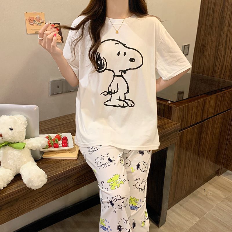 Anime 2026 New Snoopy Pajama S - مراجعة Women'S Fashion Pajamas وسعره