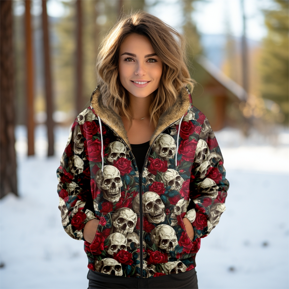Y2K Gothic Women's Hoodie Hear - مراجعة Women'S Fashion Zip Up Hoodies وسعره